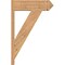 Ekena Millwork Traditional Smooth Arts and Crafts Outlooker, Western Red Cedar, 7 1/2"W x 24"D x 36"H OUT08X24X36TRA03SWR - alternate 3